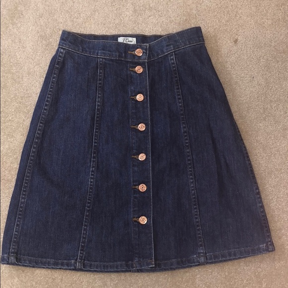 J. Crew Denim Pencil Skirt - Picture 2 of 4